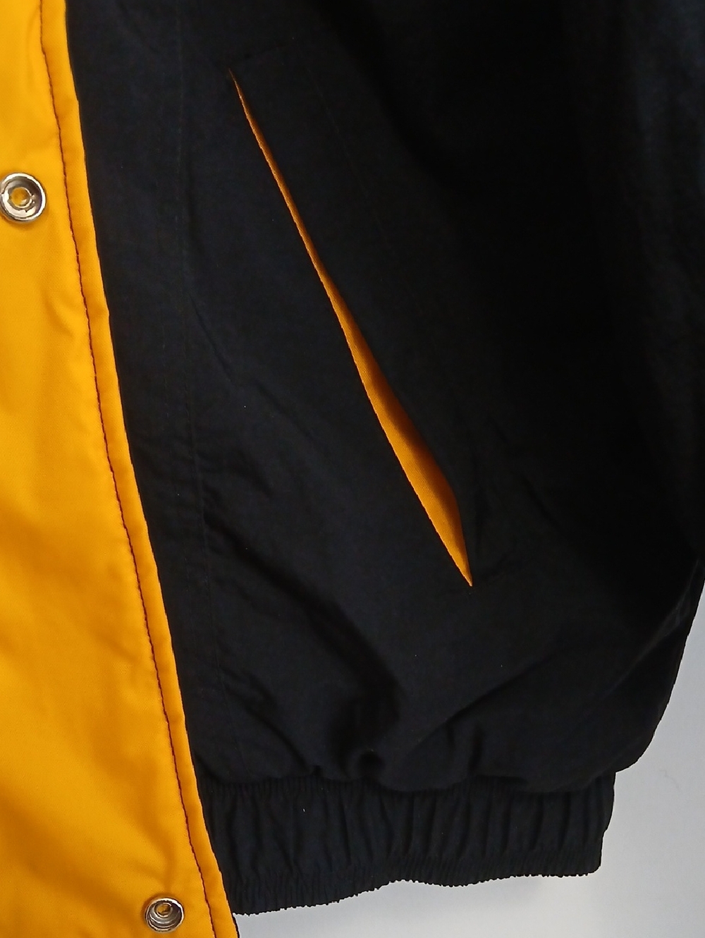 Vintage Pittsburgh Steelers Pro Line Starter Jacket-Mens XXL-Detachable Hood - Picture 4 of 12